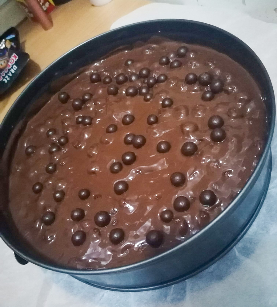 Ciasto czekoladowe bez pieczenia