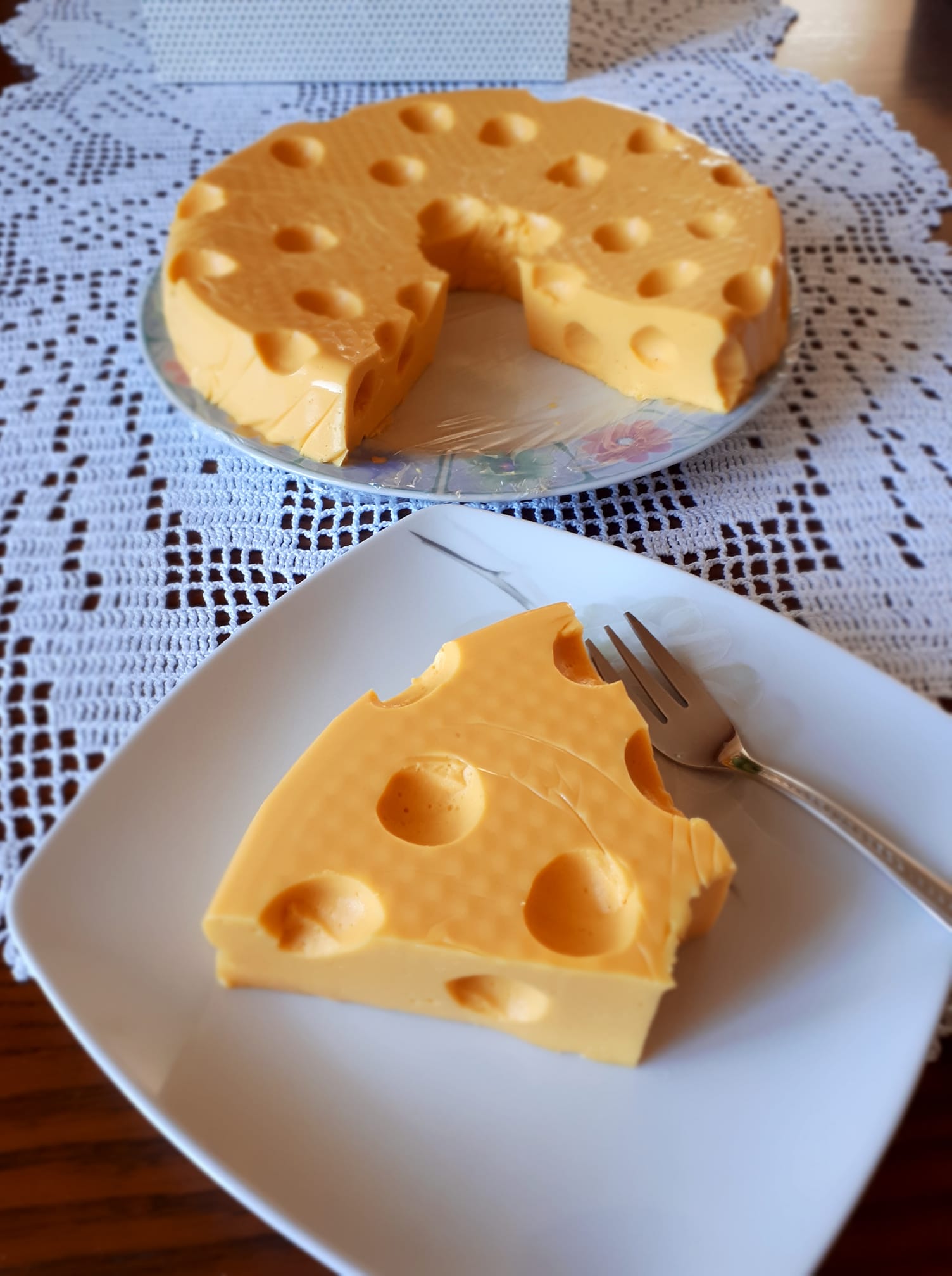Ciasto żółty ser